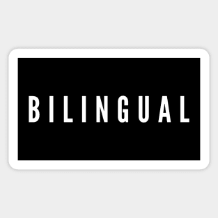 BILINGUAL Sticker